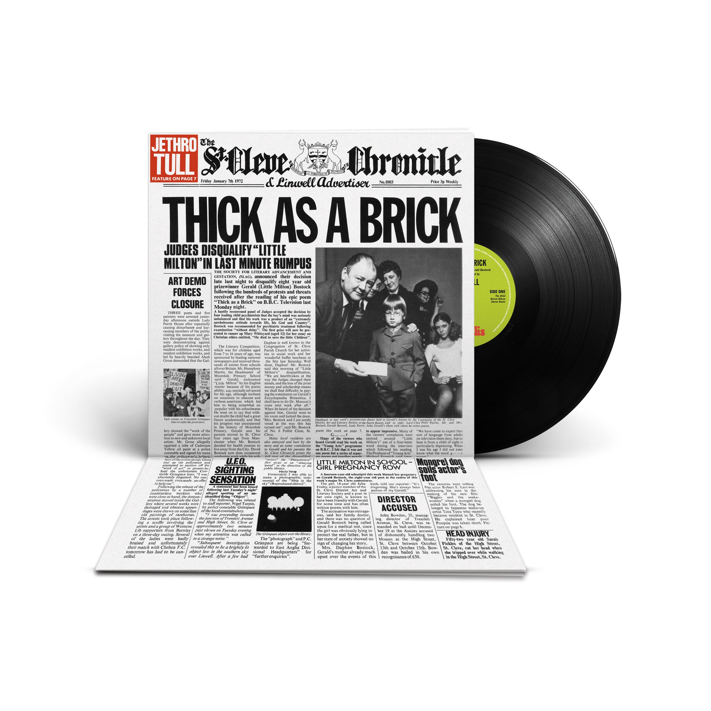 Jethro Tull - Thick As a Brick - Music & Performance - Vinyl product cover