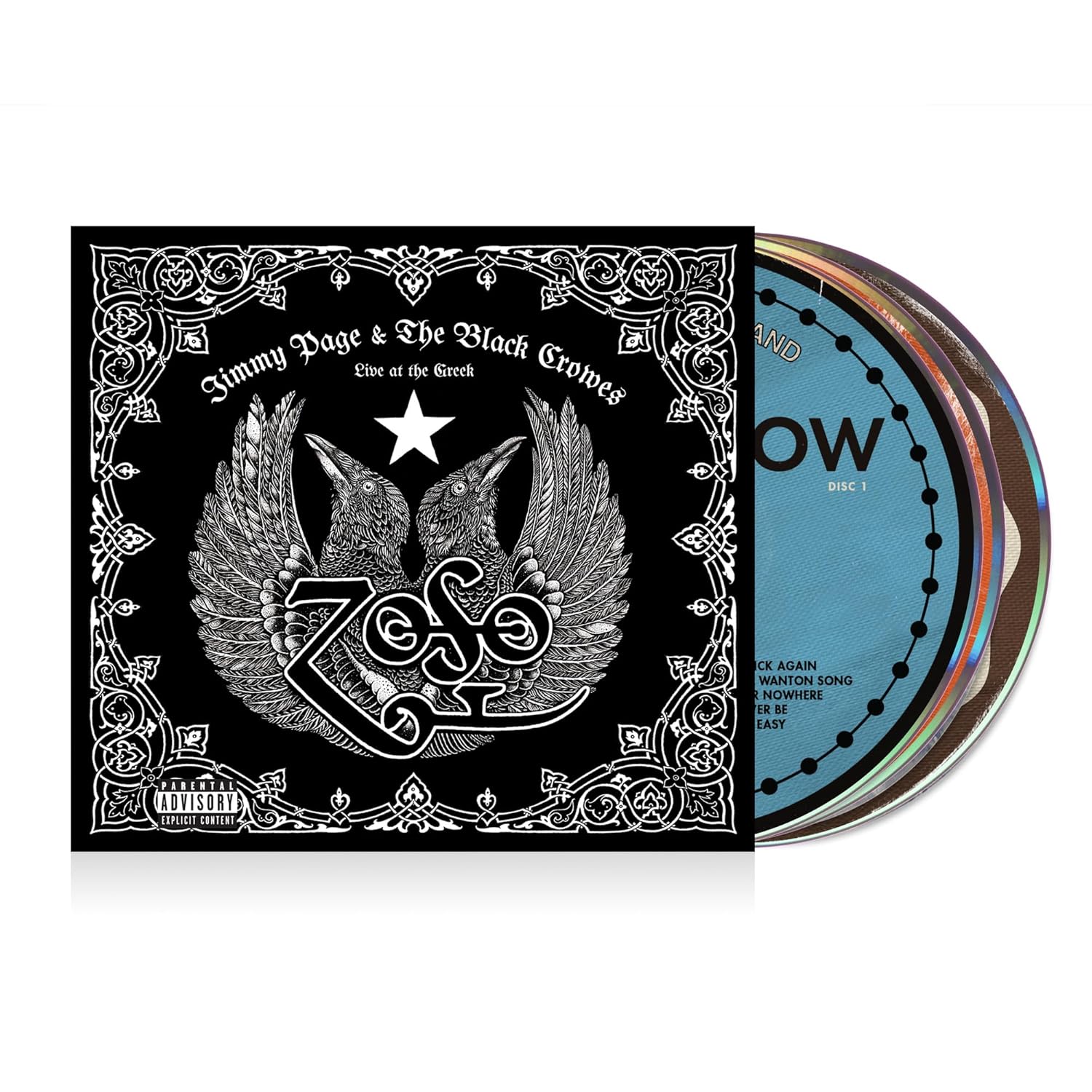 Jimmy Page & the Black Crowes - Live At The Greek - Music & Performance - CD product cover