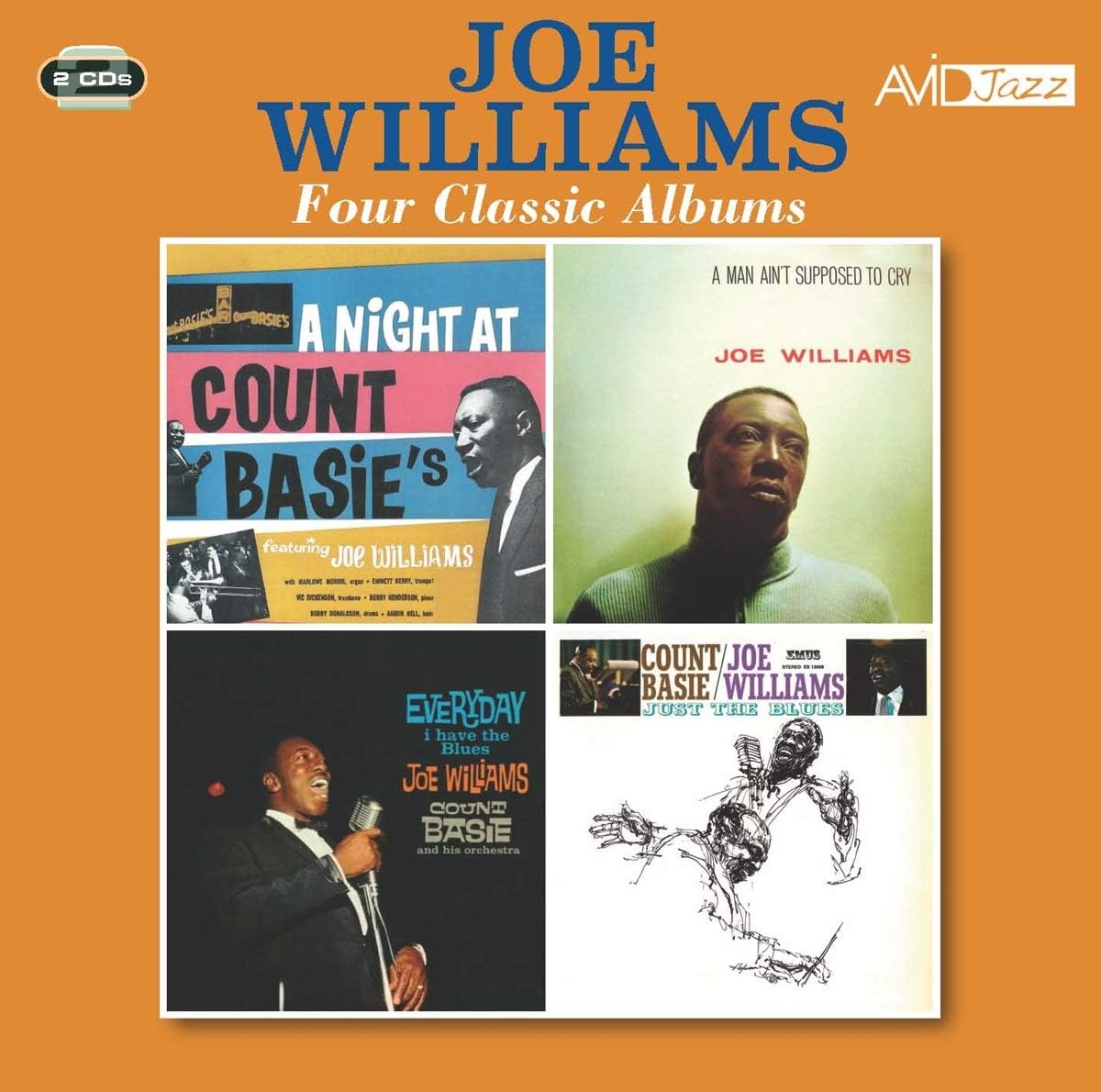 Joe Williams: Four Classic Albums (CD) NEW product cover