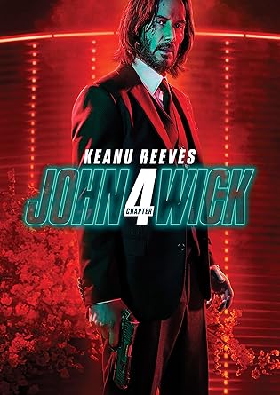 John Wick 4 (Standard DVD) Lionsgate product cover