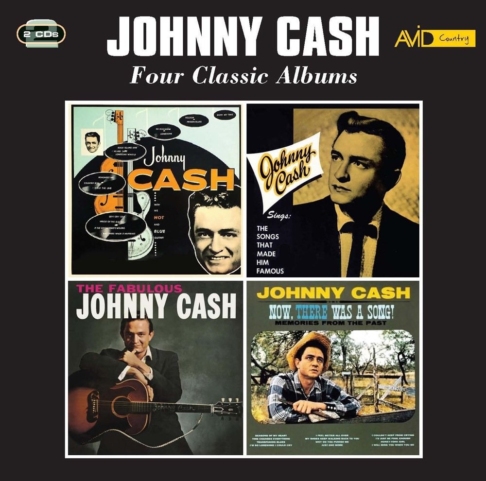 Johnny Cash: Four Classic Albums (CD) NEW product cover