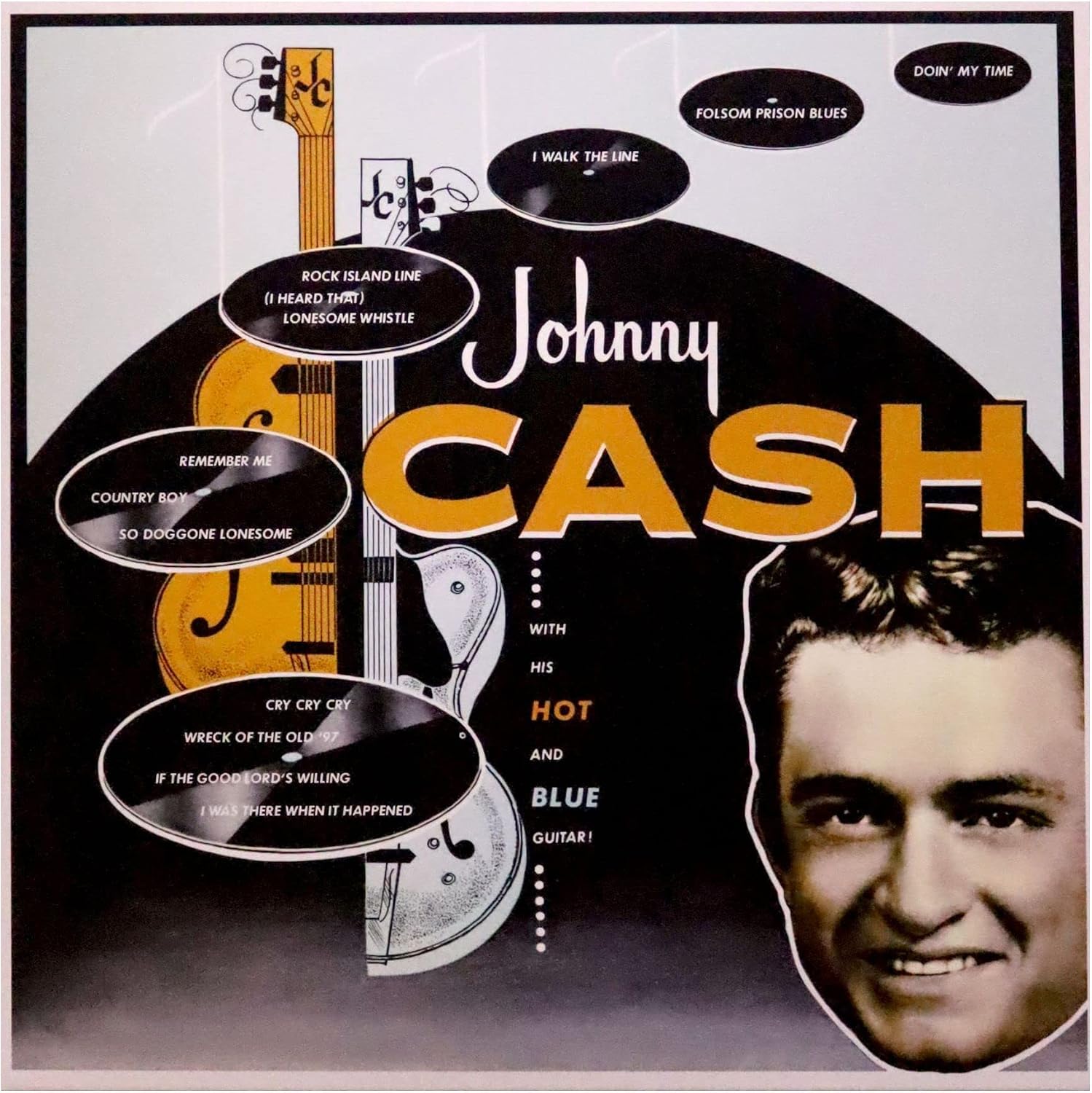 JOHNNY CASH - With His Hot And Blue Guitar LP product cover