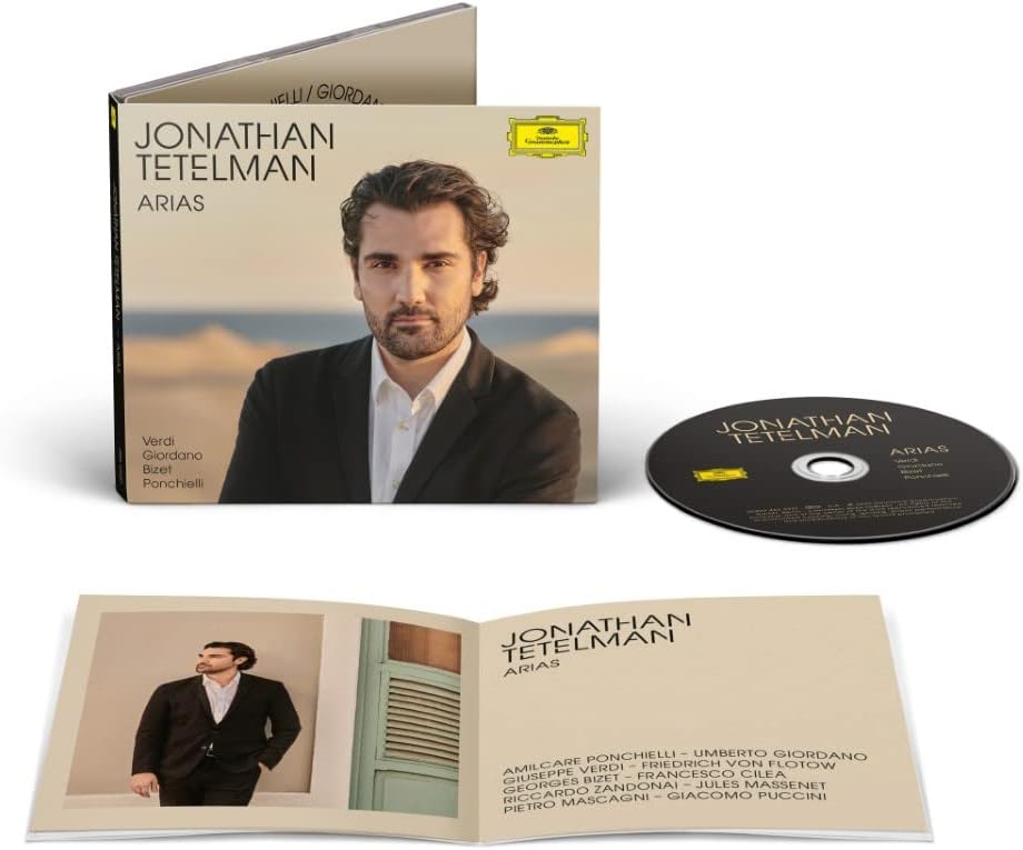 Jonathan Tetelman - Arias (Verdi; Giordano; Bizet; Ponchielli) - CD product cover