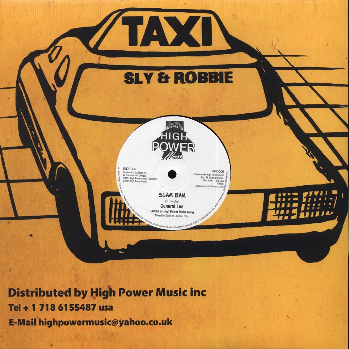 Jr. Brammer - What You Gonna Do; Sly & Robbie - Version / General Lee - Slam Bam (Extended Mix) product image 2