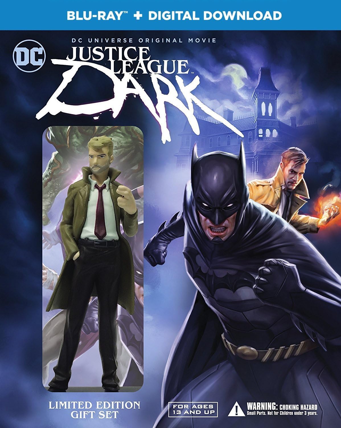 Justice League Dark (2016) Blu-ray [Region Free] with Mini Figure - NEW product cover