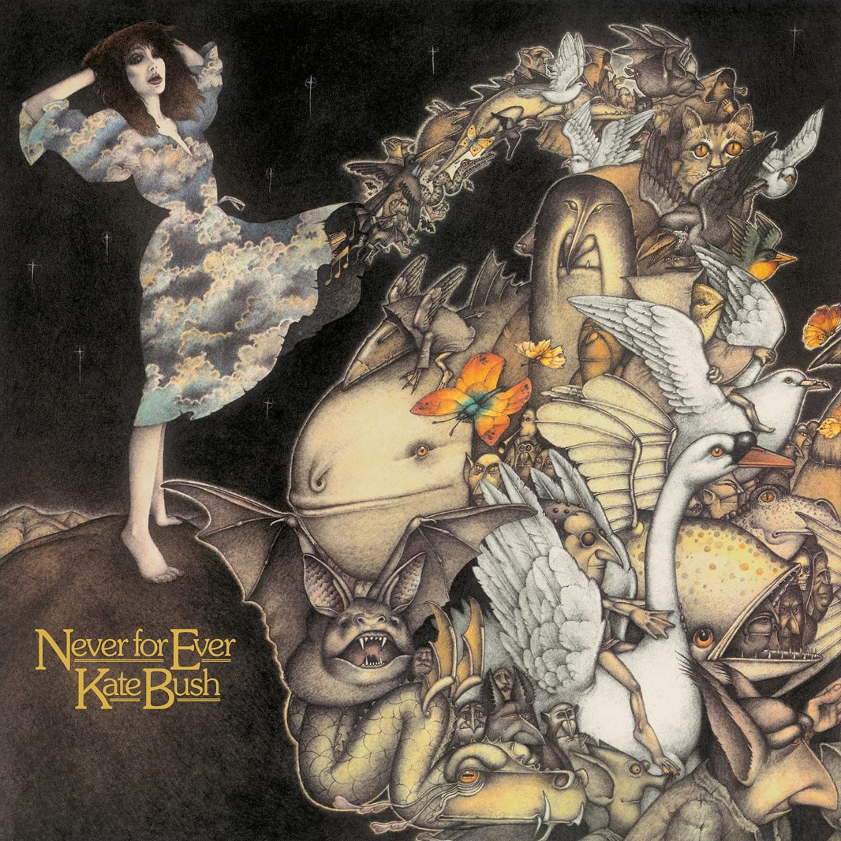 Kate Bush Never For Ever (2018 Remastered 180 Gram Blade Bullett Grey Vinyl Indie Exclusive) [Import]