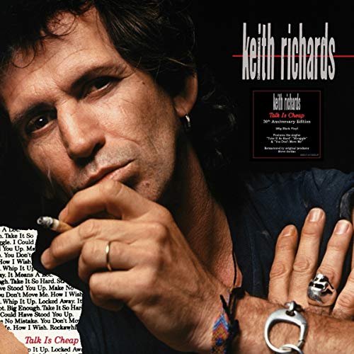 Keith Richards TALK IS CHEAP (BLACK VINYL)