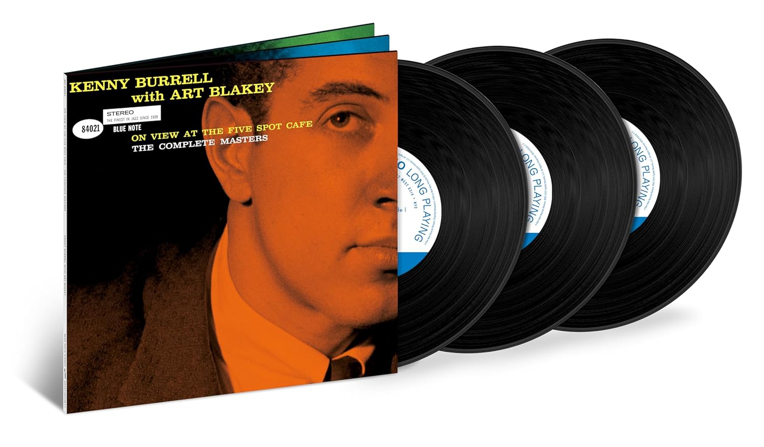 Kenny Burrell With Art Blakey On View At The Five Spot Café: The Complete Masters (Blue Note Tone Poet Series) (180 Gram Vinyl) (3 Lp's)
