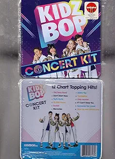 KIDZ BOP CONCERT KIT Youth L T-Shirt Sticker Poster Tin CD NEW product cover