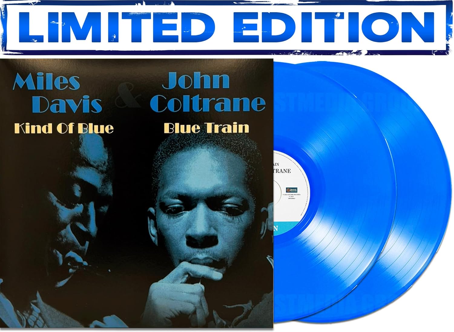 Kind Of Blue / Blue Train - Miles Davis & John Coltrane Collection - Limited Colored Edition Vinyl [LP] product cover