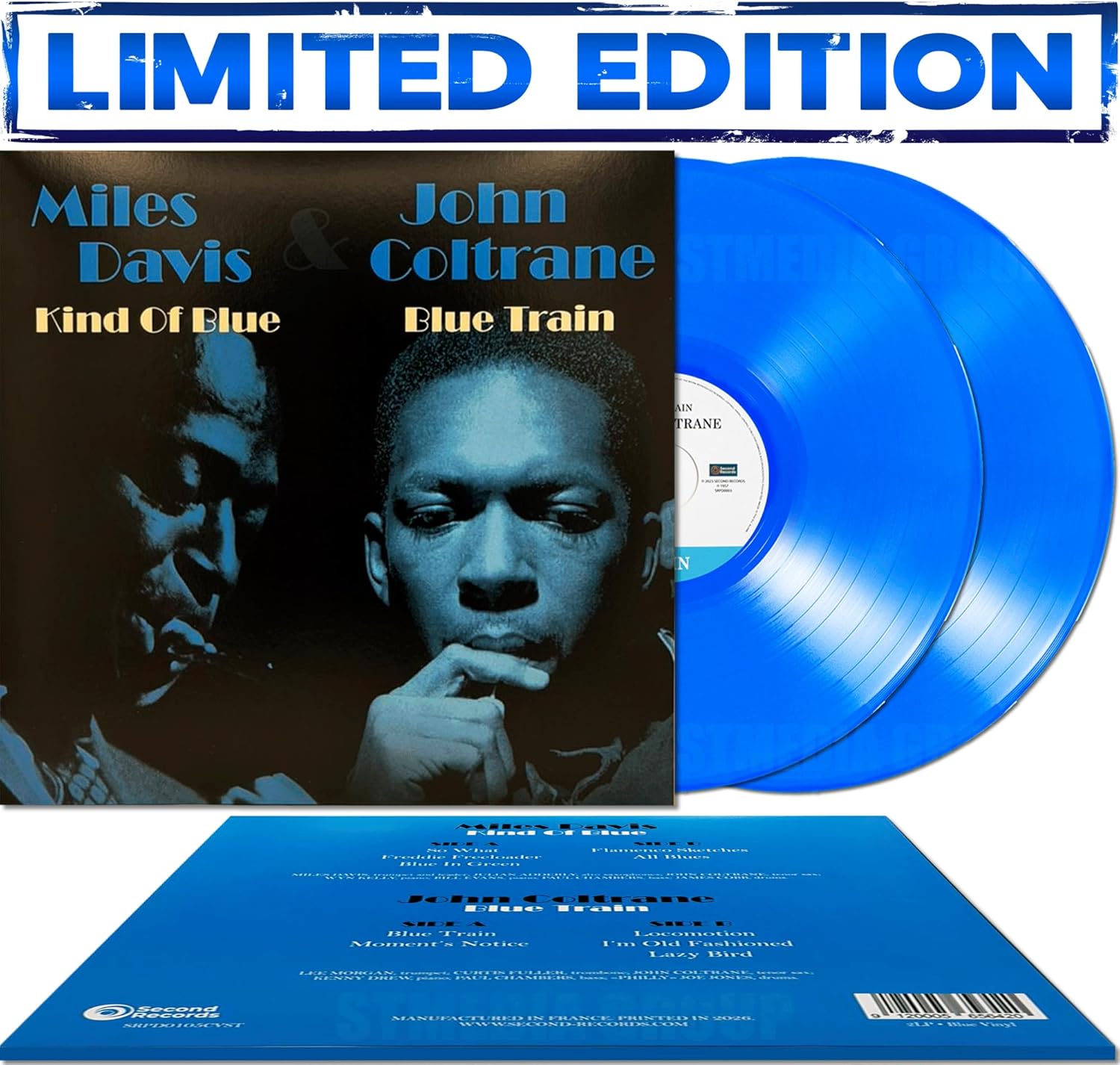 Kind Of Blue / Blue Train - Miles Davis & John Coltrane Collection - Limited Colored Edition Vinyl [LP] product image 2
