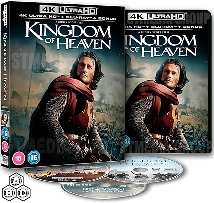 Kingdom of Heaven (4K Ultra HD) David Thewlis Ghassan Massoud Edward Norton Brendan Gleeson product cover