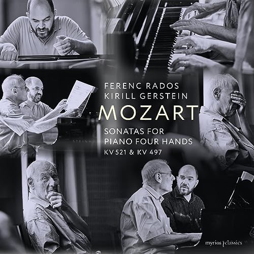 Kirill Gerstein - Sonatas for Piano Four Hands, K. 521 & 497 - Music & Performance - CD product cover