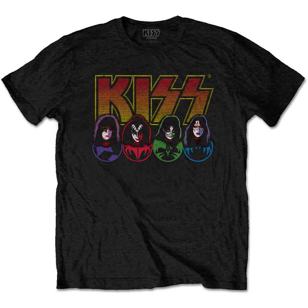 Kiss Logo, Faces & Icons Black