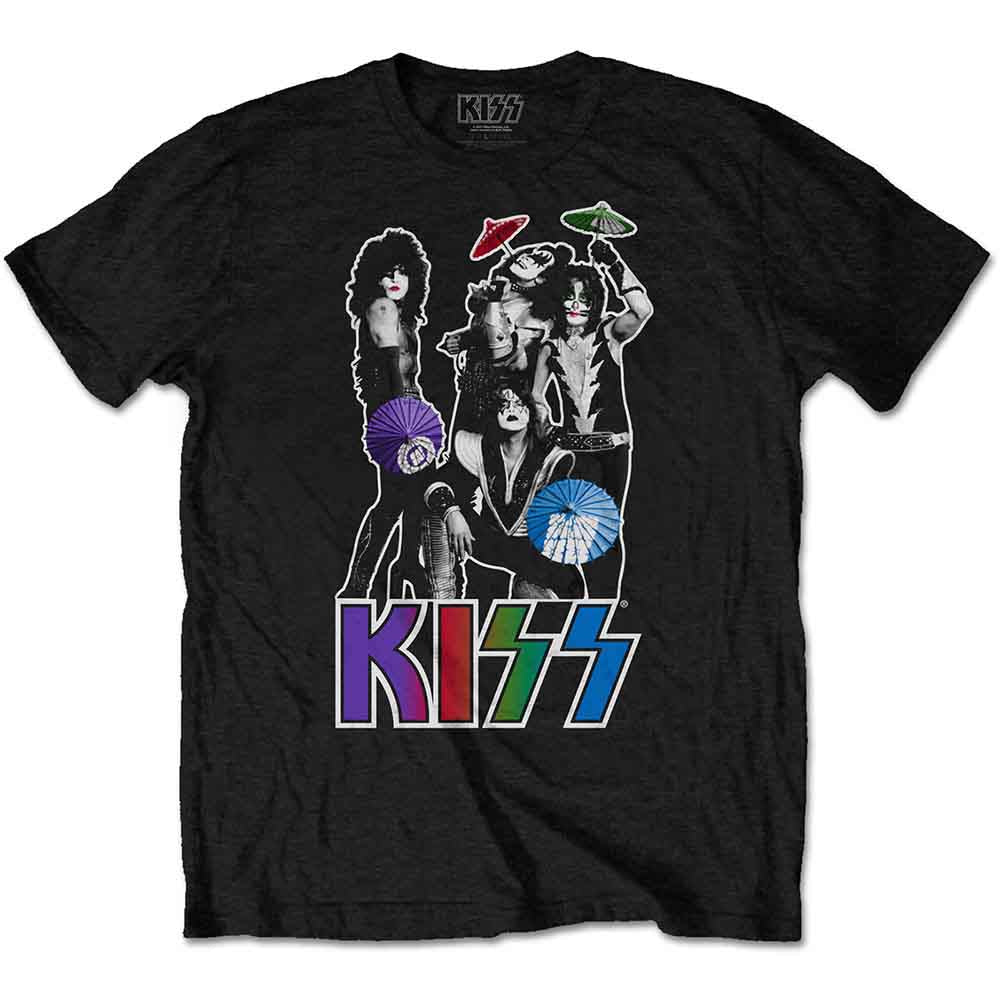 Kiss Umbrellas Black