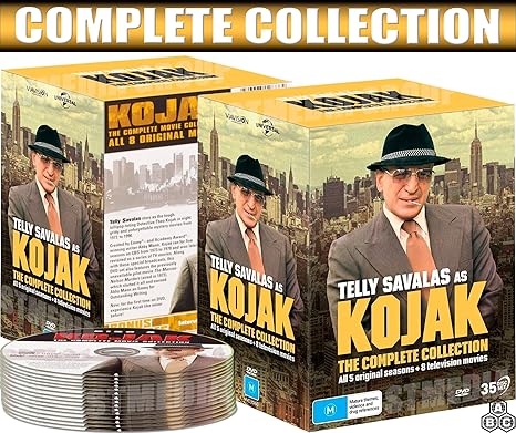 Kojak: The Complete Collection (DVD), Via Vision, Drama product cover
