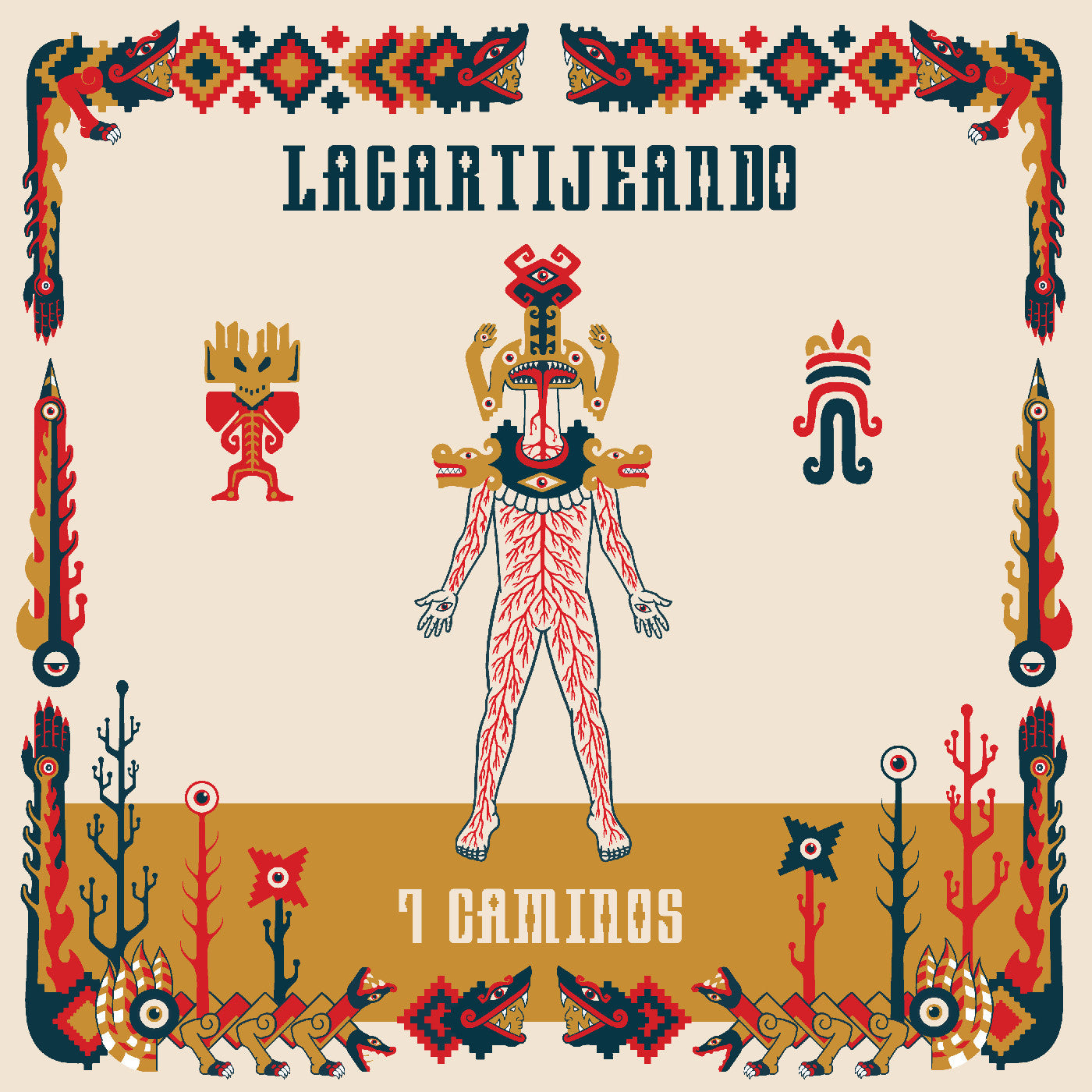 Lagartijeando 7 Caminos