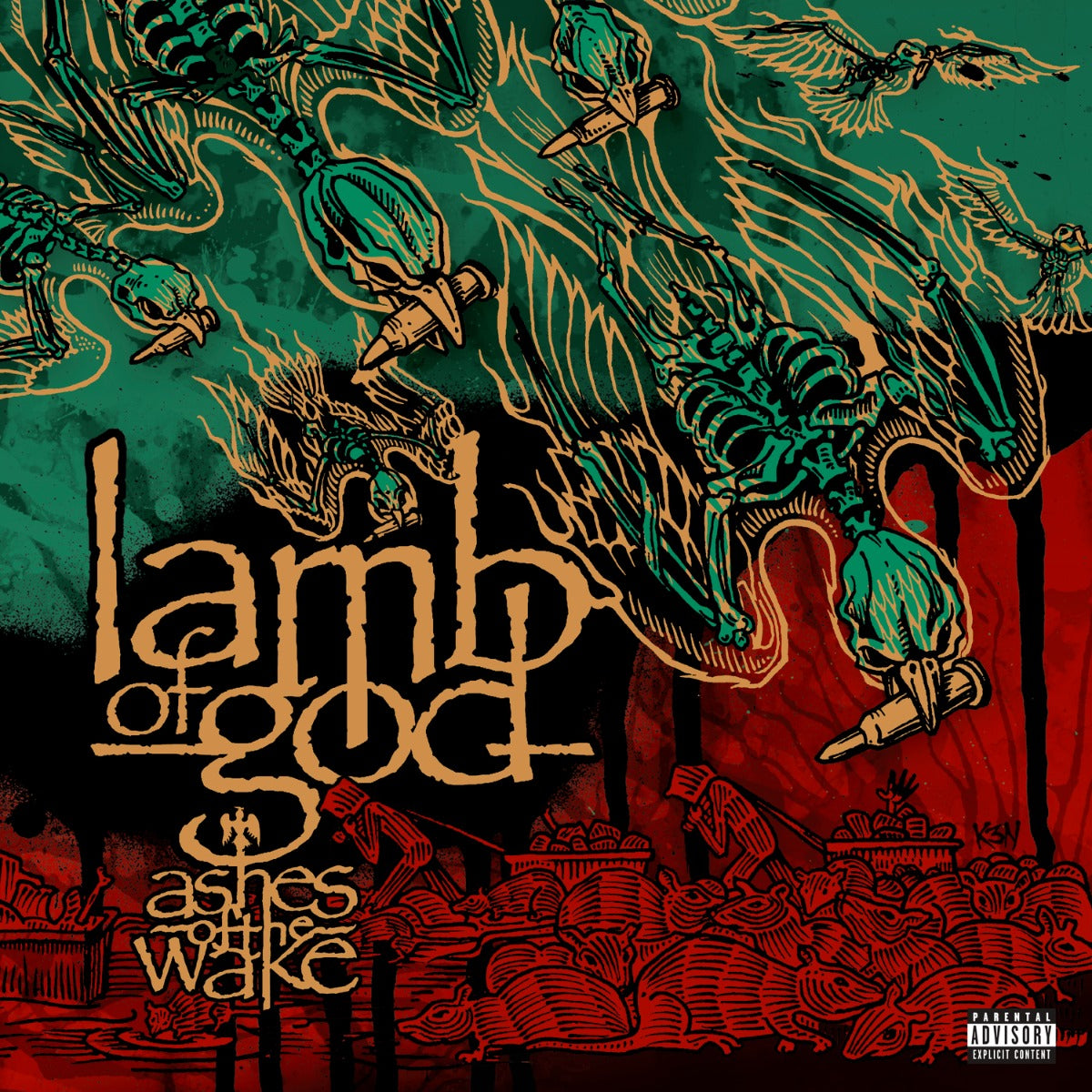 Lamb Of God Ashes Of The Wake (Deluxe Edition, Bonus Tracks, Anniversary Edition, Expanded Version) (2 Lp's)