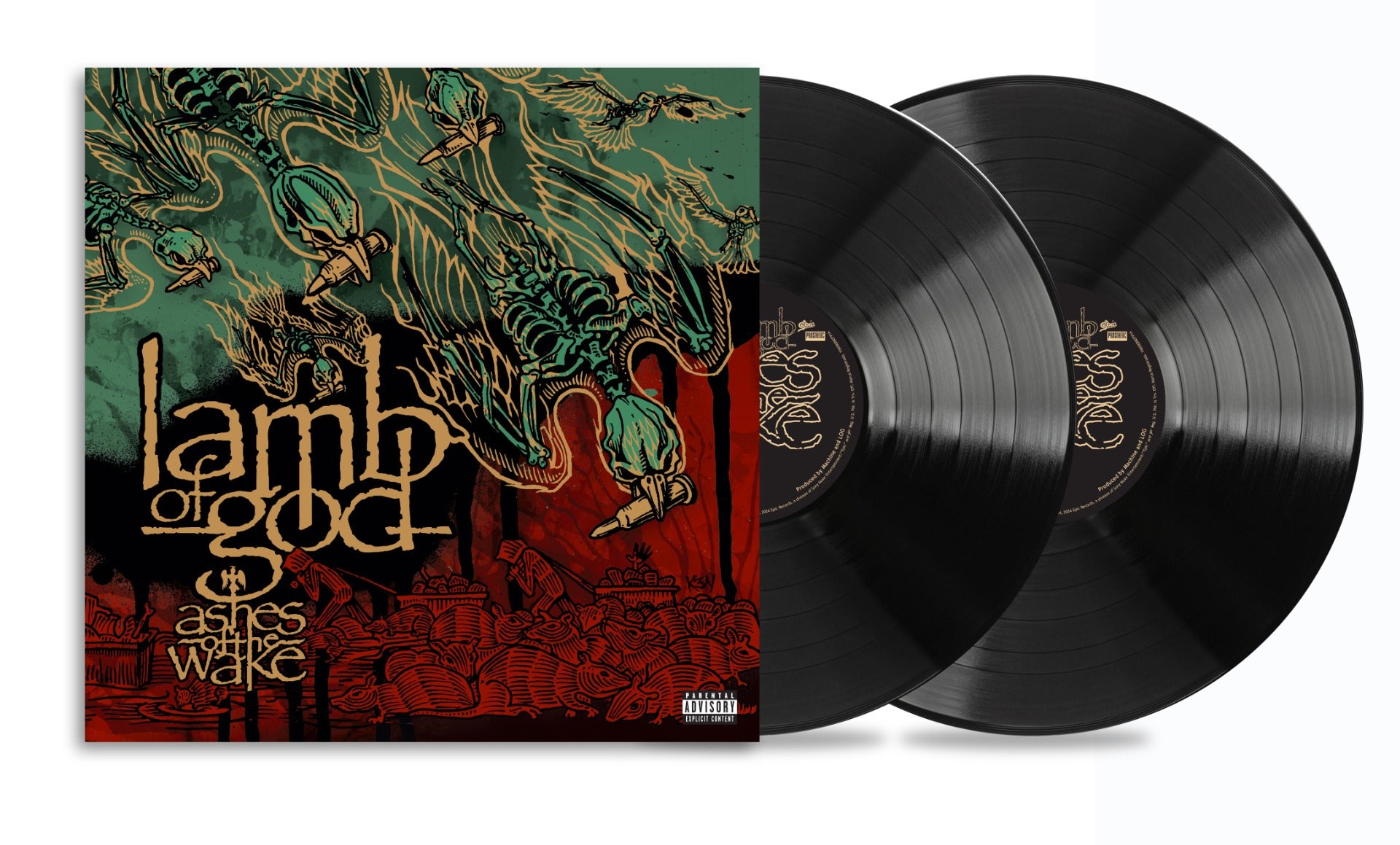 Lamb Of God Ashes Of The Wake (Deluxe Edition, Bonus Tracks, Anniversary Edition, Expanded Version) (2 Lp's)