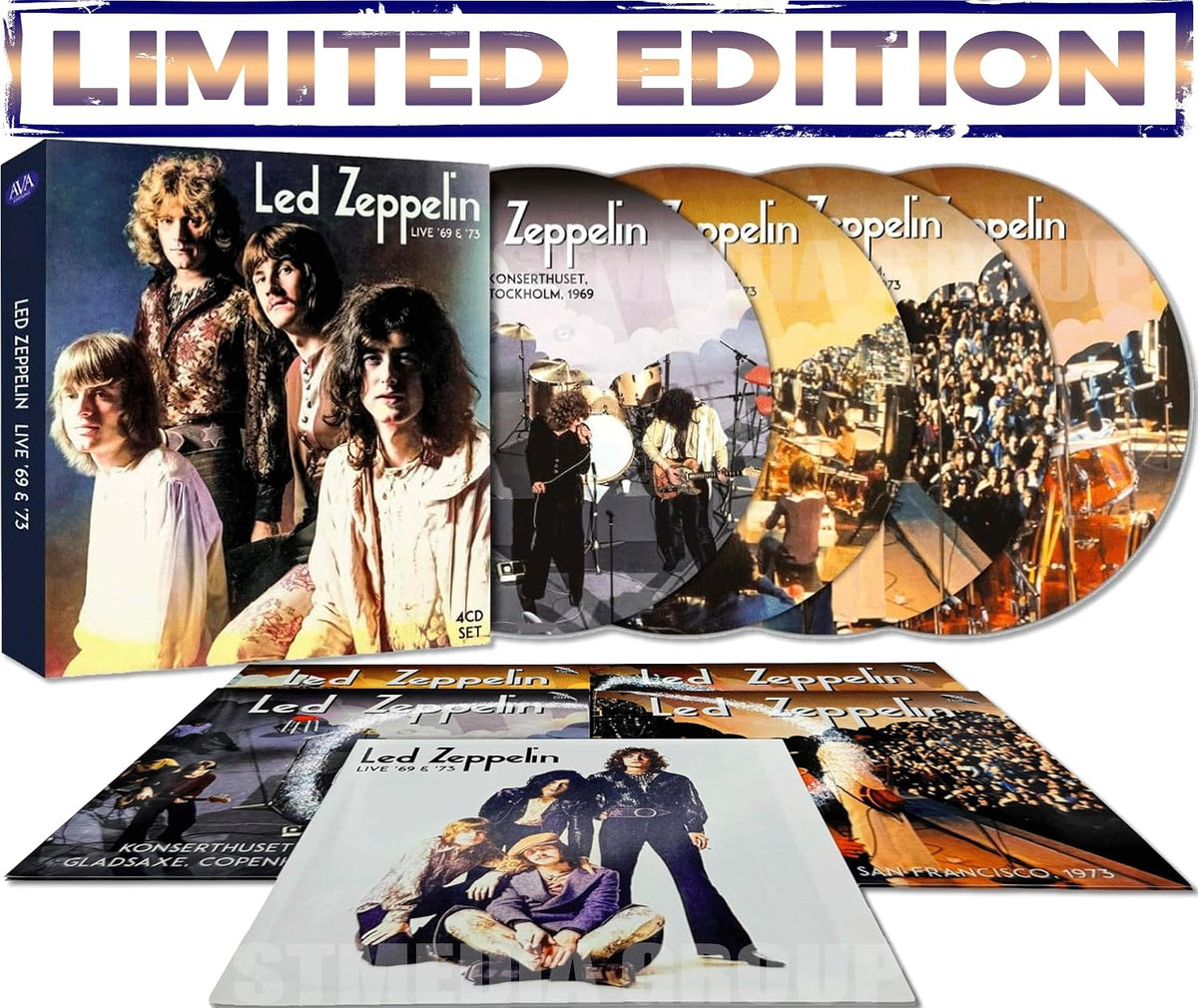 Led Zeppelin Live '69 & '73 (CD) Box Set product cover