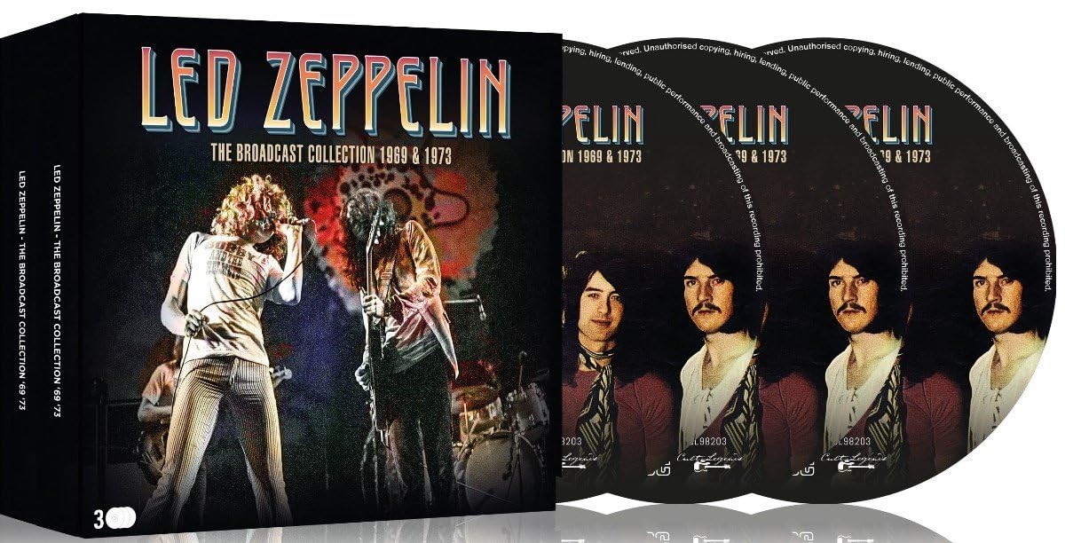 Led Zeppelin – The Broadcast Collection 1969–1973 [3CD Box Set] [Audio CD] product cover