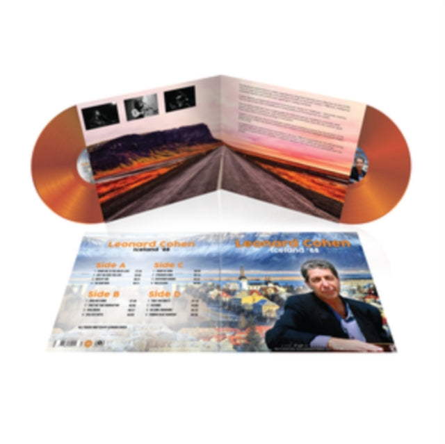 Leonard Cohen - Iceland '88 (2LP dark orange vinyl) product cover