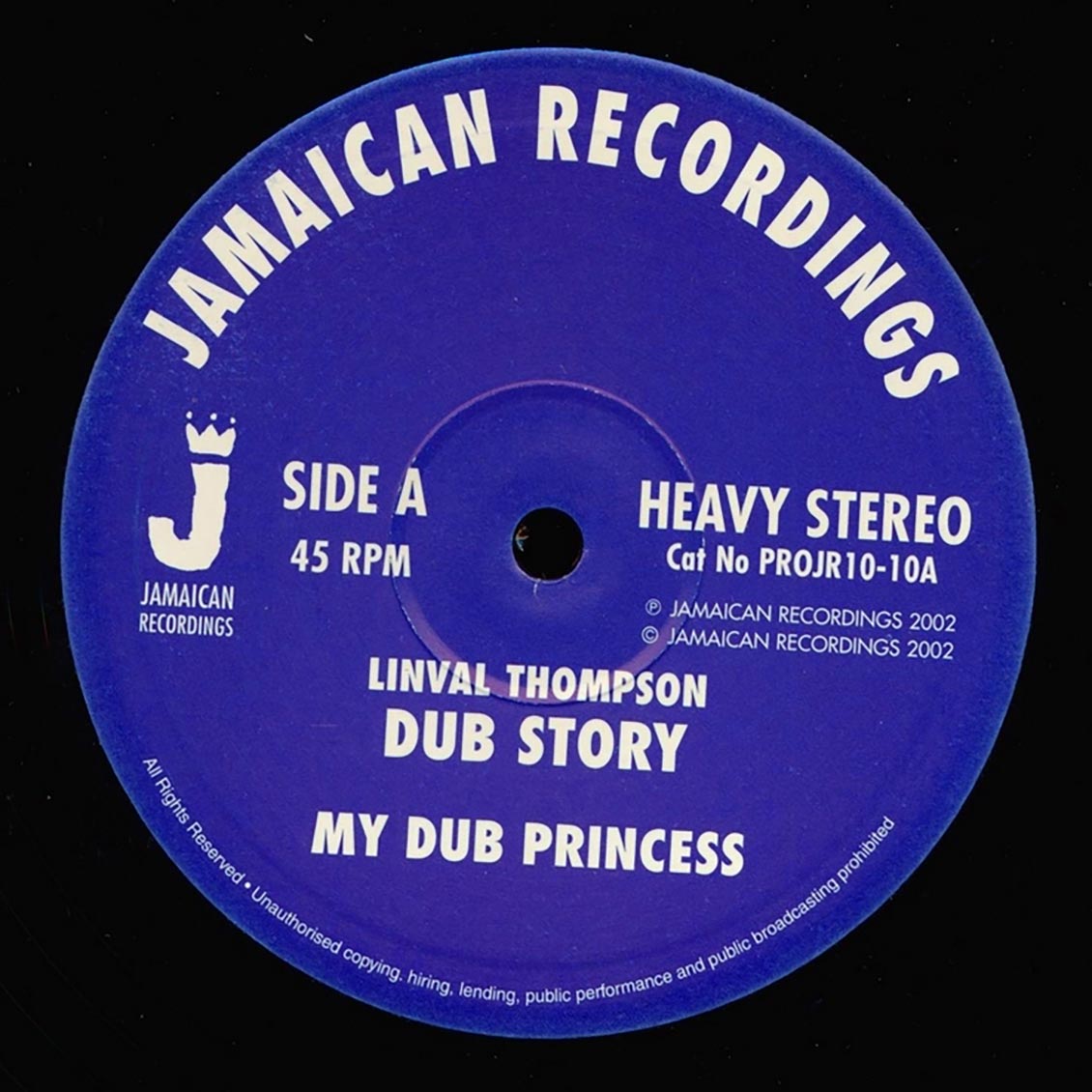 Linval Thompson - My Dub Princess / Linval Thompson - Cheat Me Outta Dub product cover