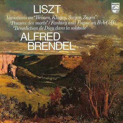 Liszt / Brendel,Alfred - Fantasia & Fugue on Bach / Variations on Weinen - Classical - Vinyl product cover