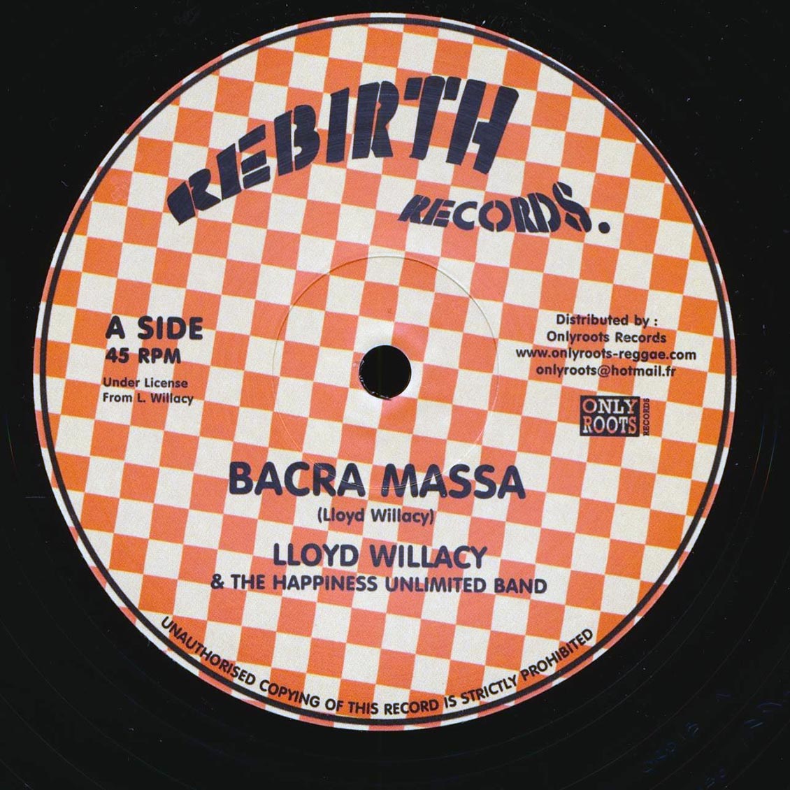 Lloyd Willacy - Bacra Massa (Extended Mix) / Lloyd Willacy - More Than Tongues (Extended Mix) product cover