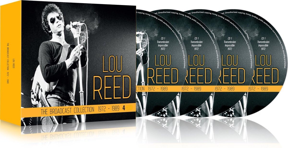 Lou Reed – The Broadcast Collection 1972–1989 [4 CD Box Set] [Audio CD] product cover