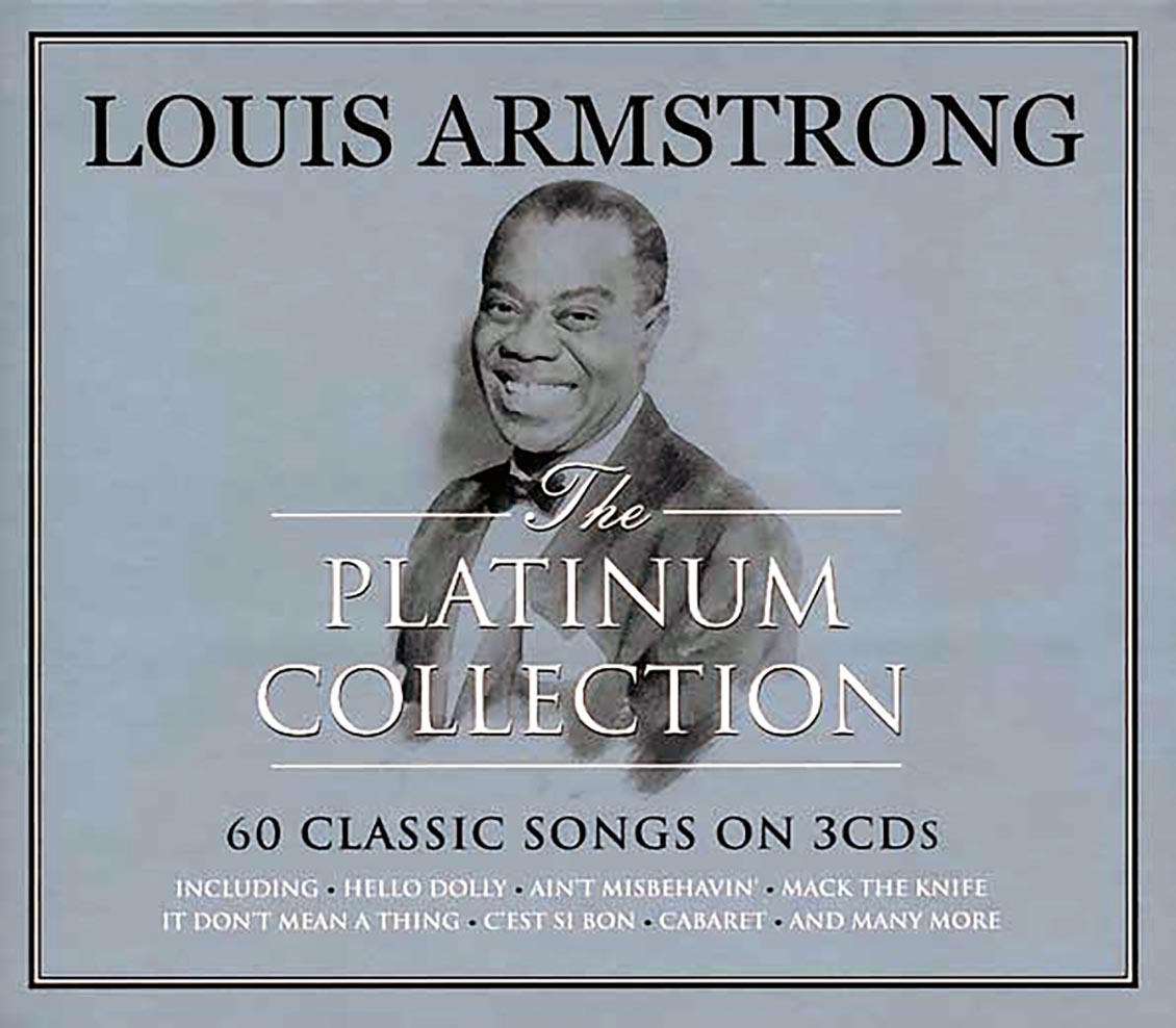 Louis Armstrong - The Platinum Collection (60 tracks) (3xCD) (deluxe 3-fold digipak) product cover