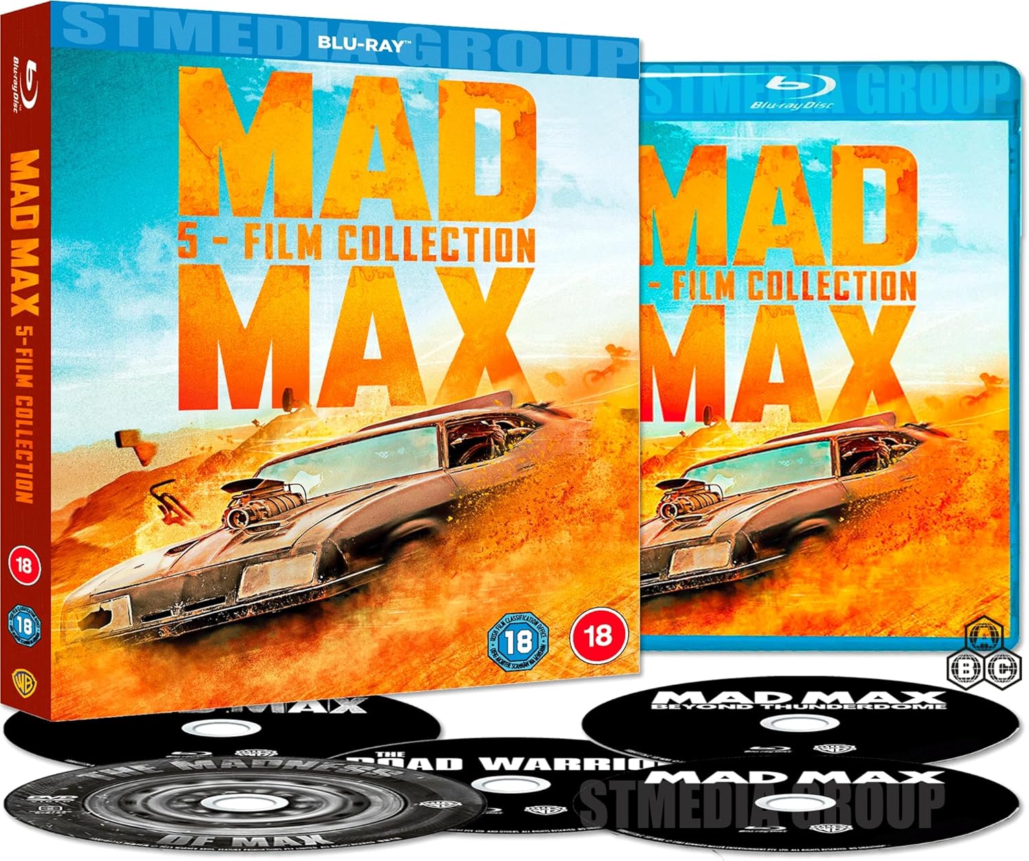 Mad Max 5-Film Collection (1979-2024 / Mad Max / Road Warrior / Beyond Th product cover