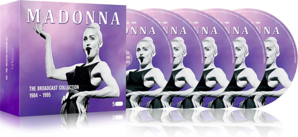 Madonna – The Broadcast Collection 1984–1995 [5 CD Box Set] [Audio CD] product cover