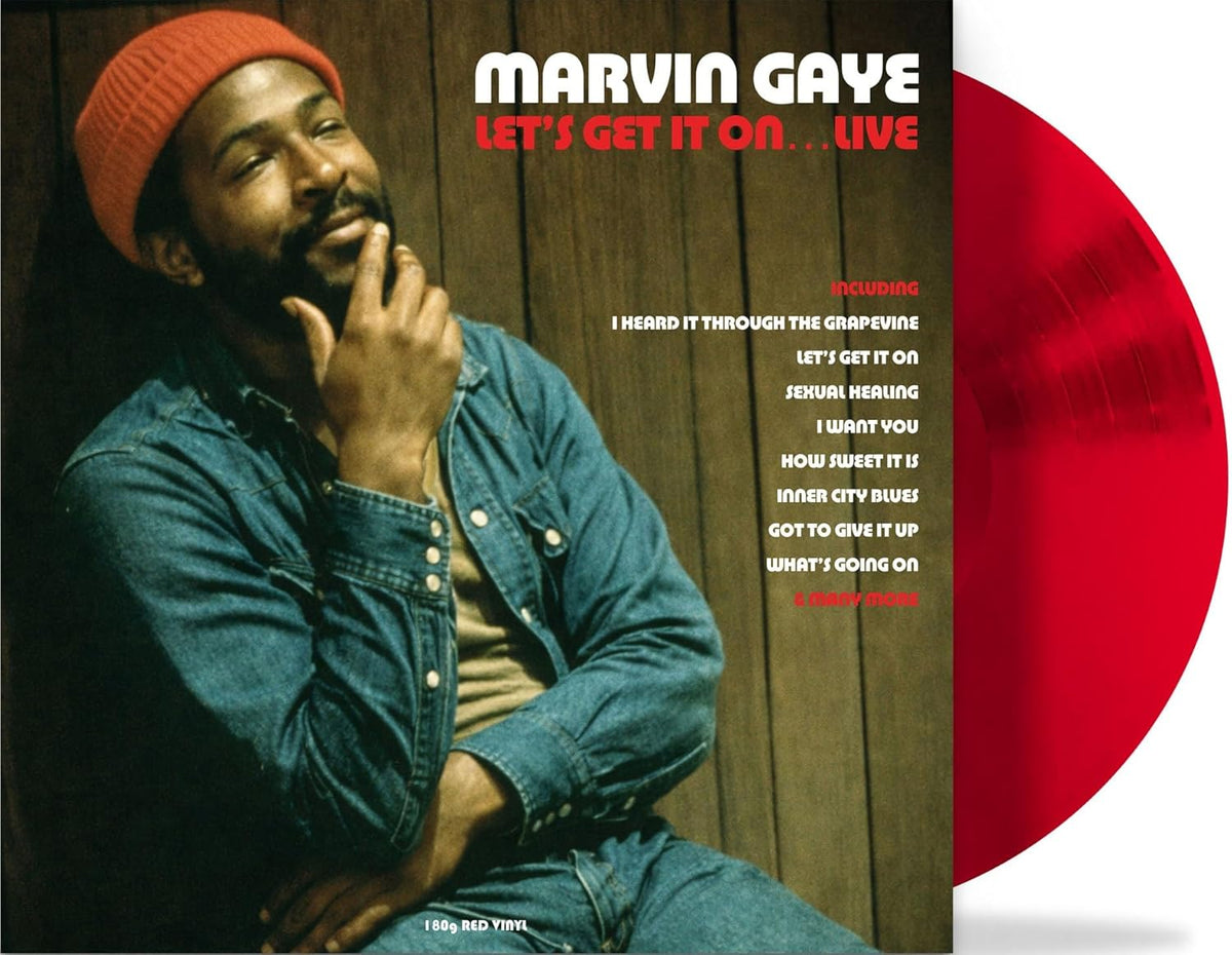 Marvin Gaye – Let’s Get It On Live (180g Red Vinyl LP) product cover