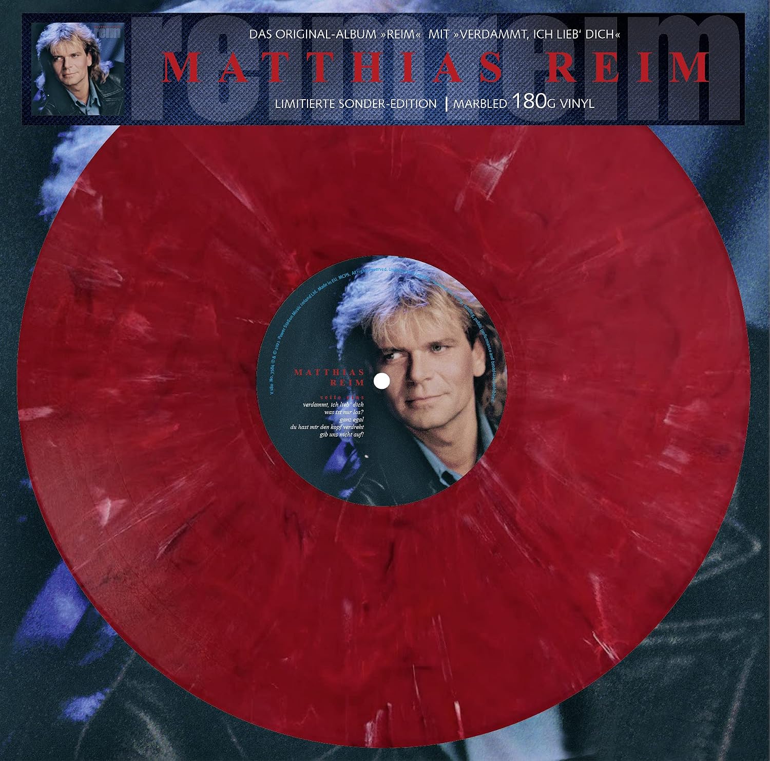 Matthias Reim Reim (Vinyl Record) 12" Album Coloured Vinyl product cover
