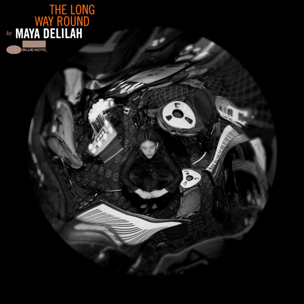 Maya Delilah The Long Way Round [Explicit Content] (Transparent Pumpkin Spice Colored Vinyl)