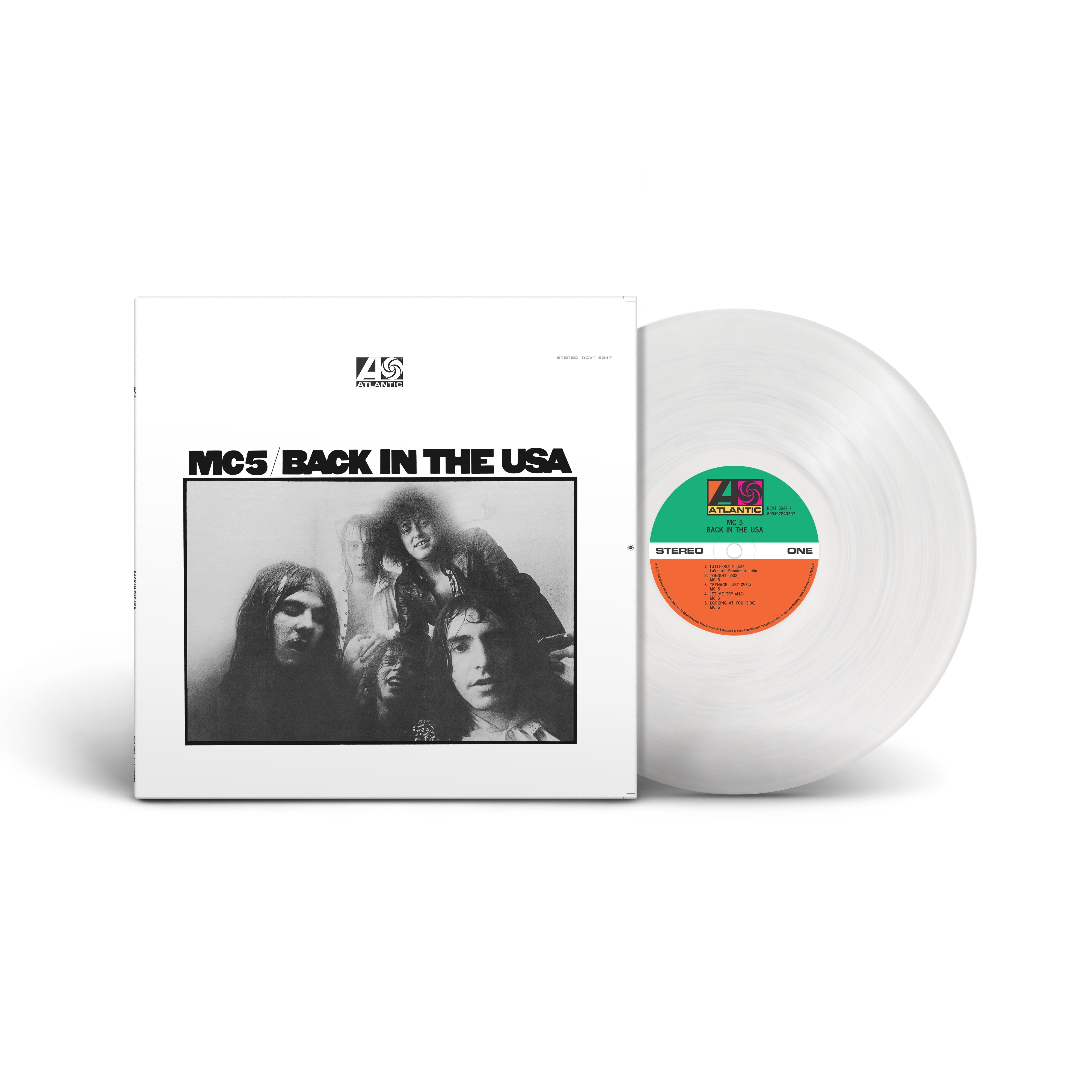 Mc5 Back in The USA (ROCKTOBER / ATL75) (Crystal Clear Diamond Vinyl)