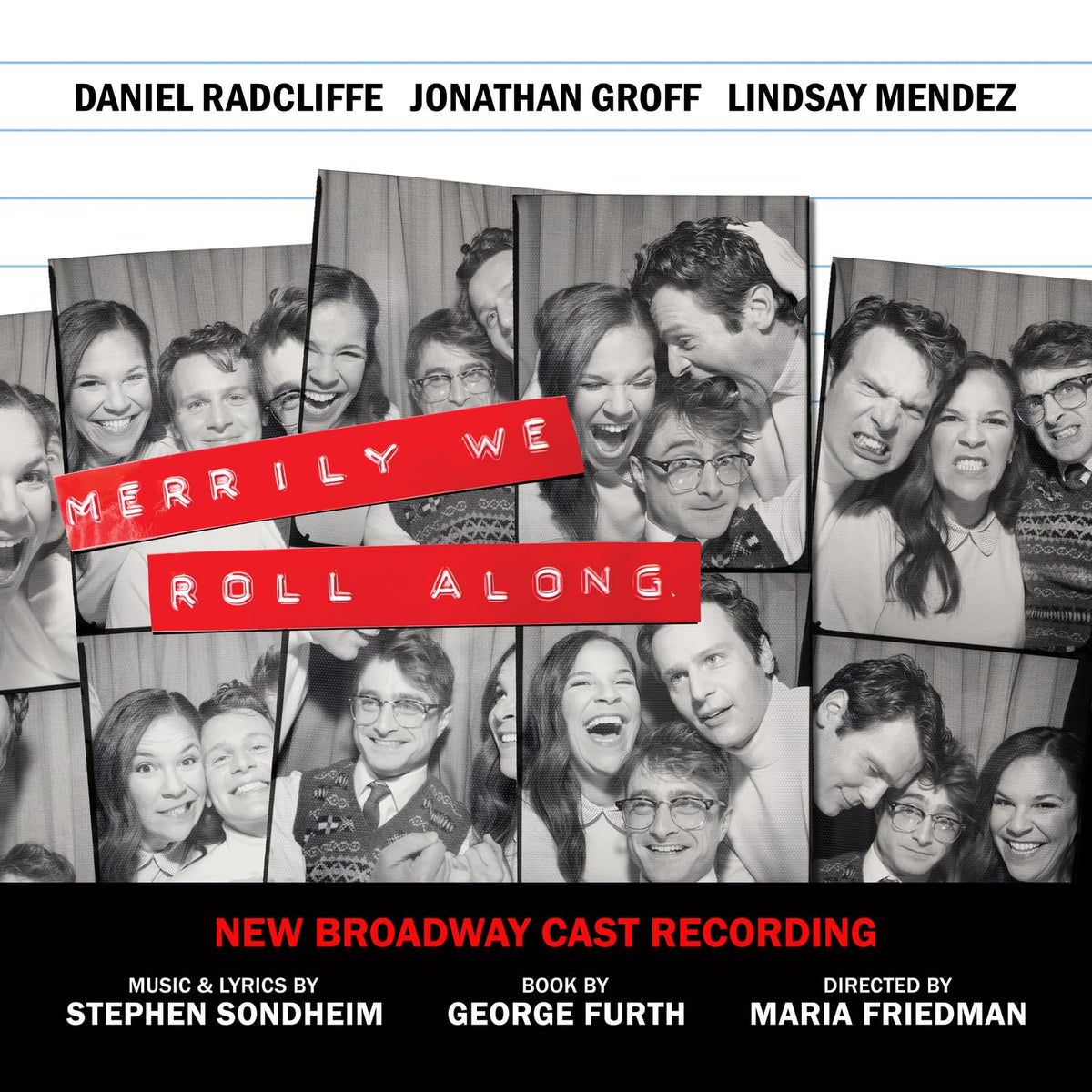 Merrily We Roll Along (New Broadway Cast Recording) CD - NEW product cover