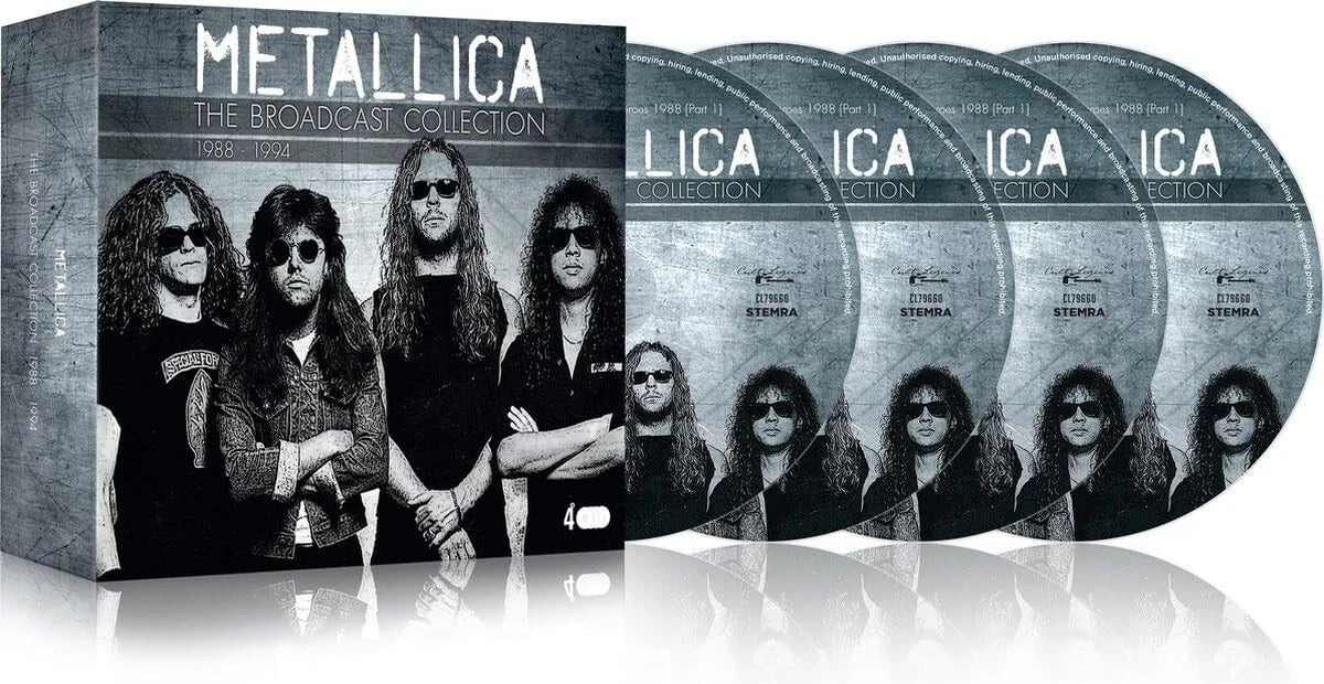 Metallica – The Broadcast Collection 1988–1994 [4 CD Box Set] [Audio CD] product cover
