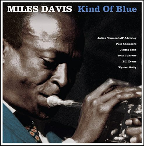 Miles Davis Kind of Blue (180 Gram Blue Vinyl) [Import]