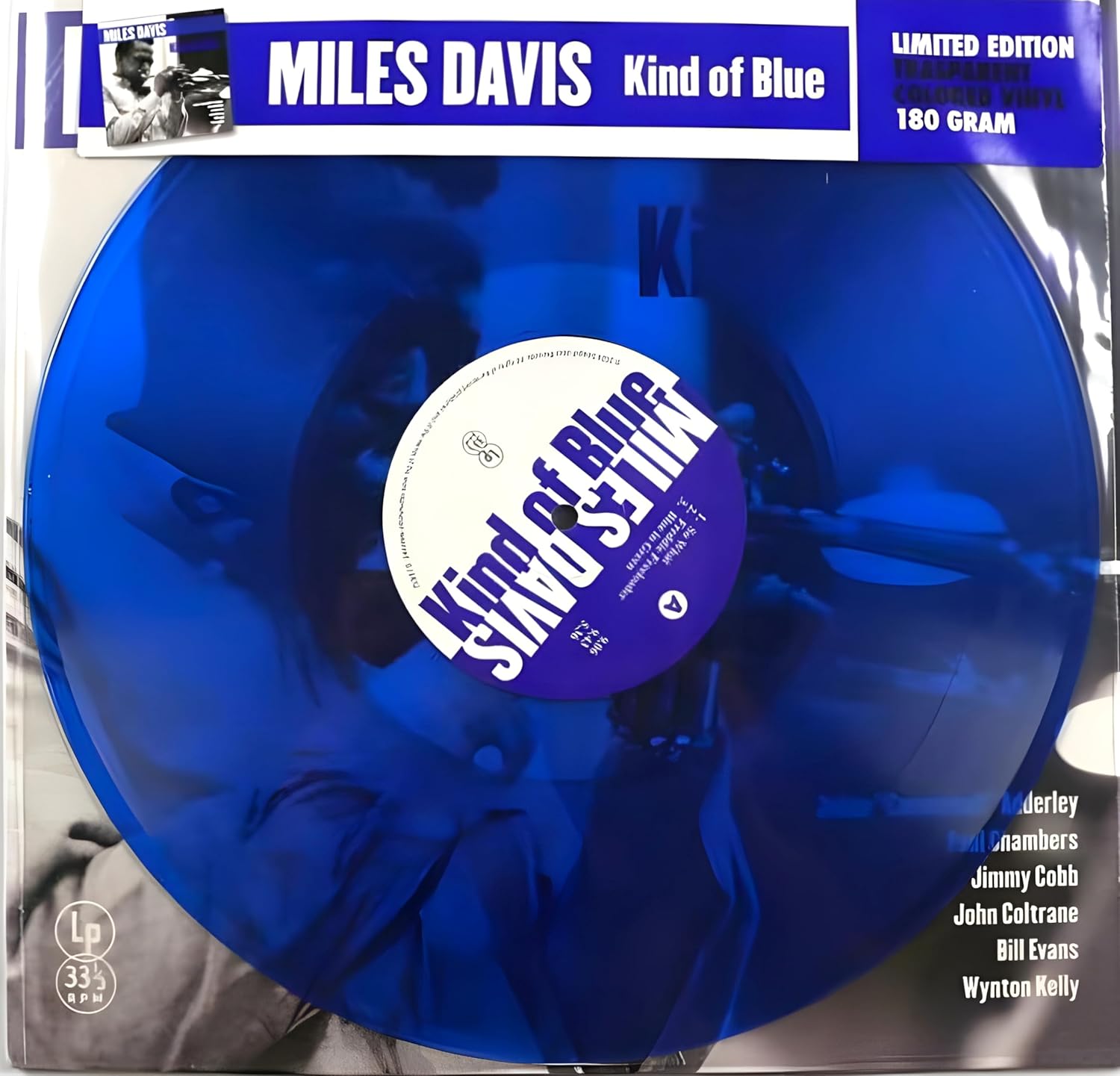 Miles Davis – Kind of Blue [Limited Edition Blue Vinyl] [LP Record] product image 2