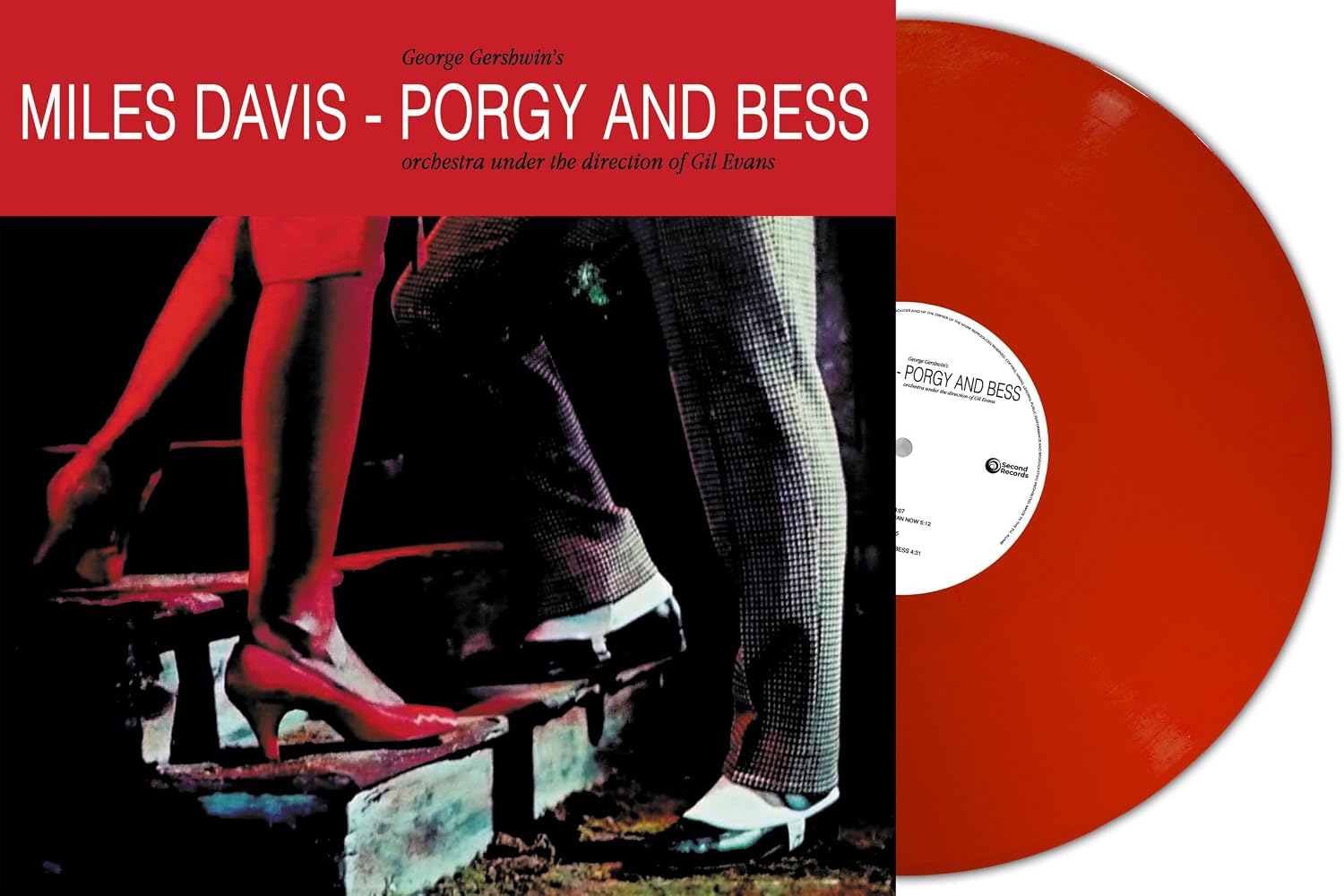 Miles Davis - Porgy & Bess (180g) (red vinyl) - Vinyl LP product cover
