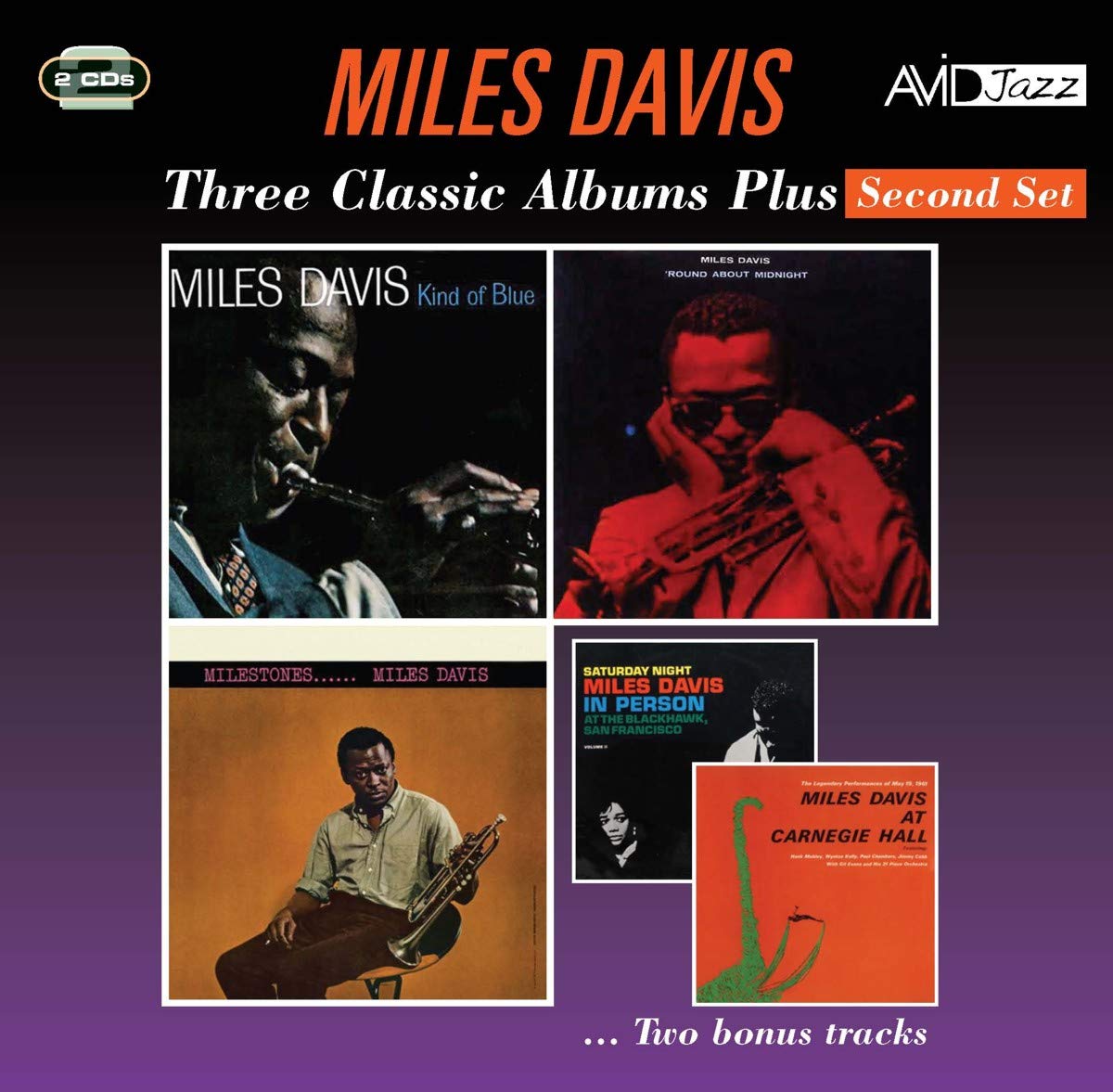 Miles Davis: Three Classic Albums Plus (CD) NEW product cover