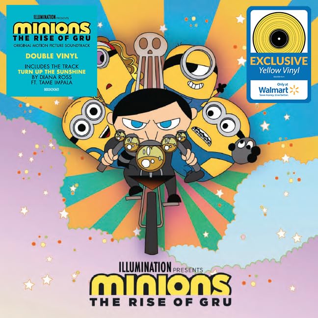 Minions: The Rise of Gru / Various (WM) - Minions: The Rise Of Gru (Various Artists) (Yellow Vinyl) - Music & Performance…