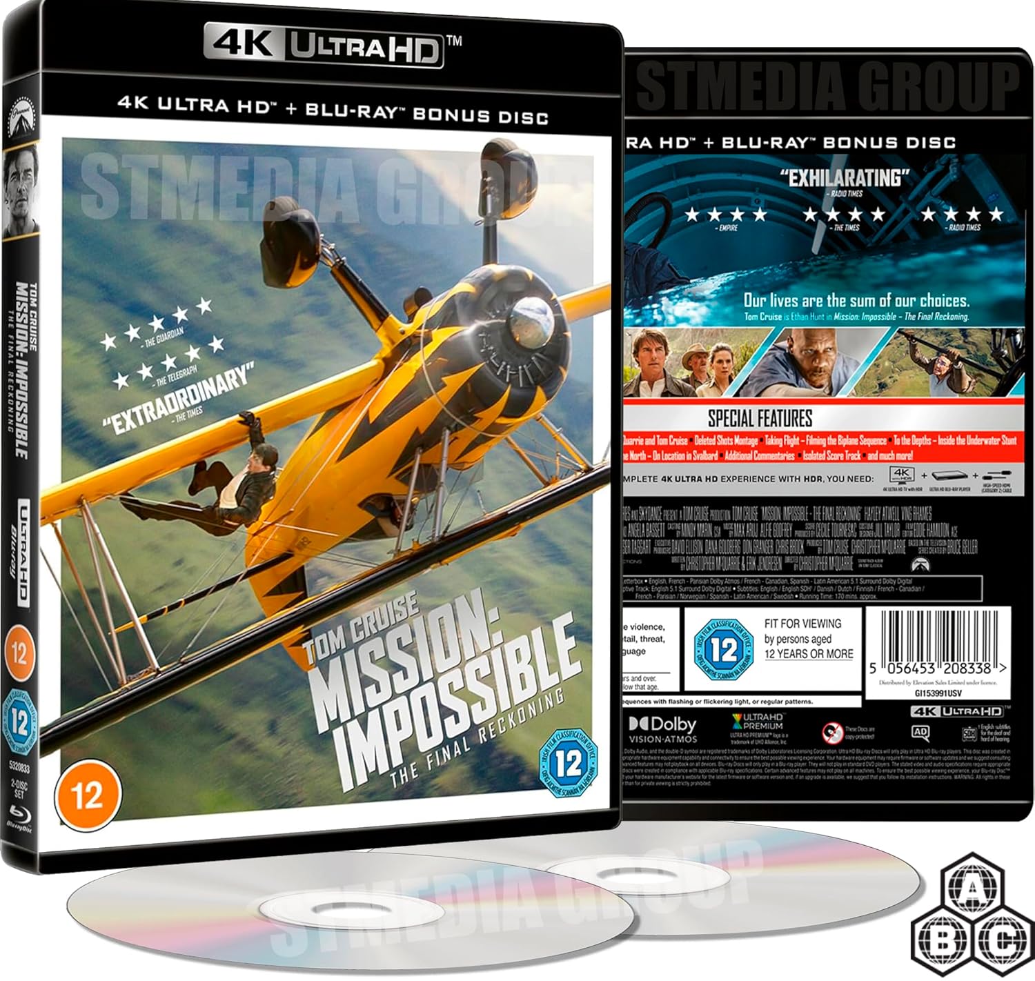 Mission: Impossible - The Final Reckoning 2025 [4K UHD + Blu-ray] [Region Free] product cover