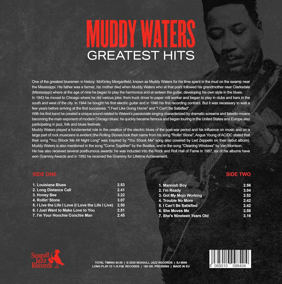 Muddy Waters Greatest Hits - Limited Color Edition product image 3