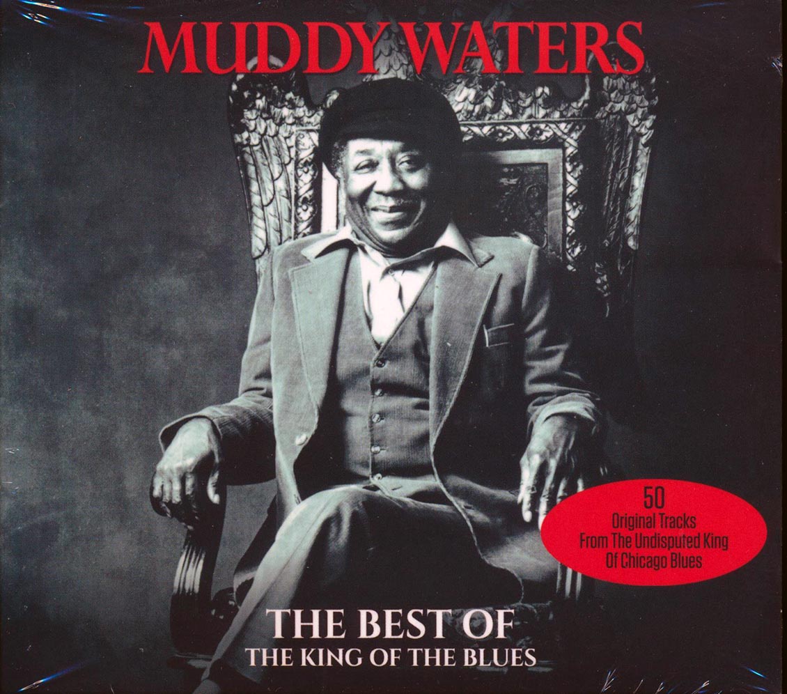 Muddy Waters - The Best Of Muddy Waters: King Of The Blues (50 tracks) (2xCD) product cover