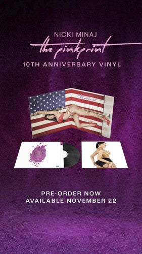 Nicki Minaj The Pinkprint [Explicit Content] (10th Anniversary Edition, Gatefold LP Jacket) (2 Lp's)