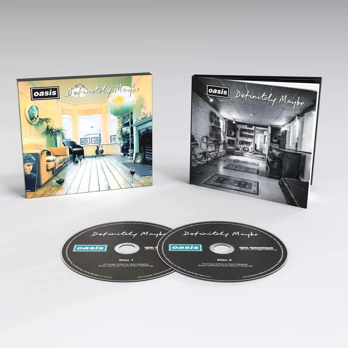 Oasis – Definitely Maybe [30th Anniversary] [Deluxe 2CD] [Audio CD] product cover