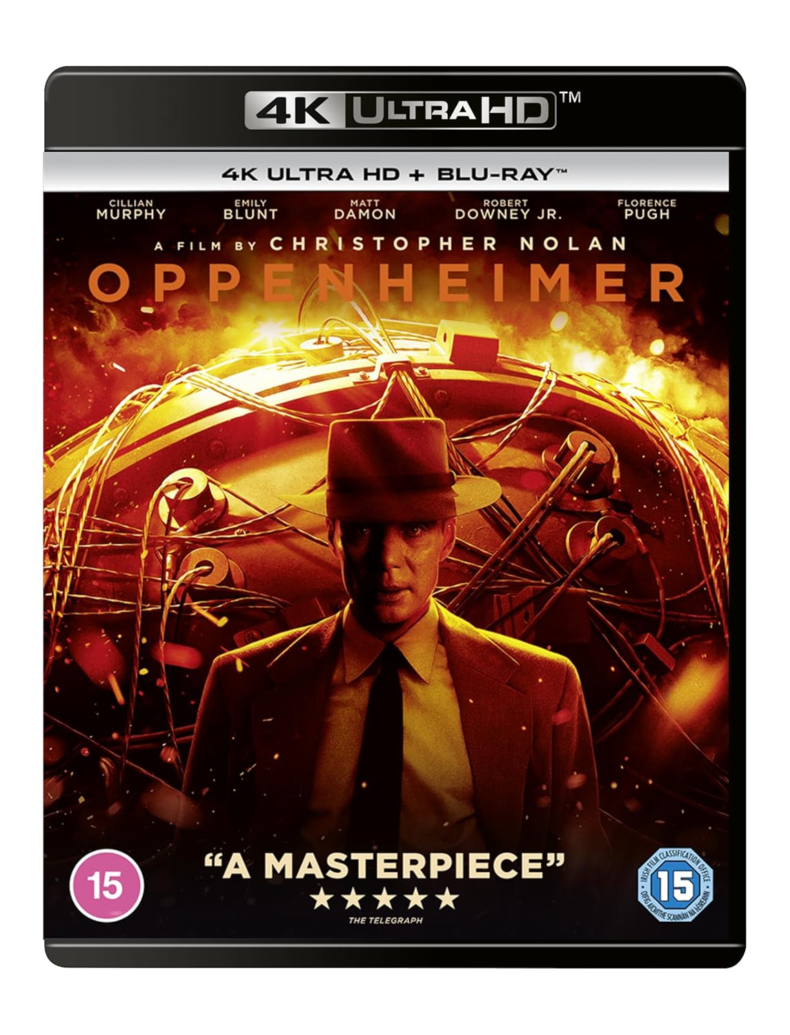 Oppenheimer (4K Ultra HD) Benny Safdie Cillian Murphy Emily Blunt Florence Pugh Matt Damon product cover